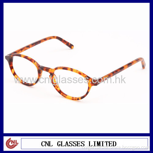 Fashionable Tortoise Acetate Round Optical Frame